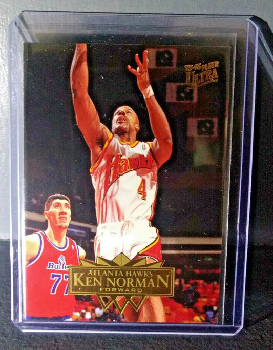 1995-96 Ken Norman Fleer Ultra #6 Basketball Card - Basketball Card Single