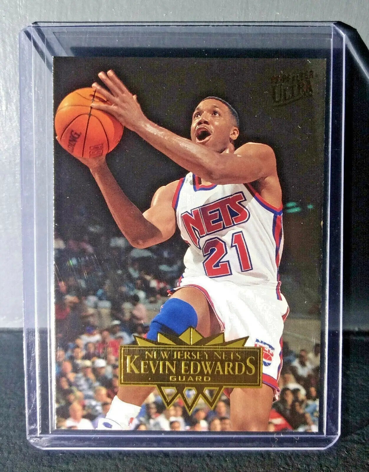 1995-96 Kevin Edwards Fleer Ultra #230 Basketball Card - Basketball Card Single