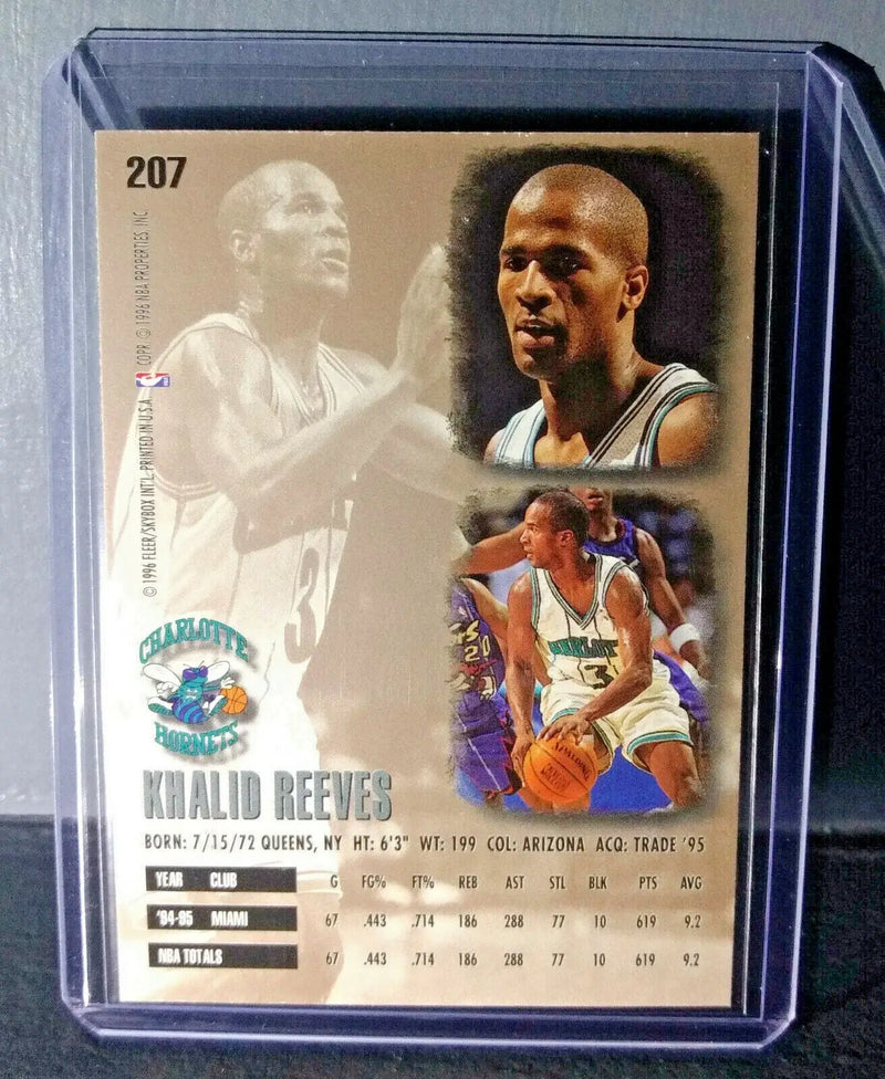 1995-96 Khalid Reeves #207 Basketball Card