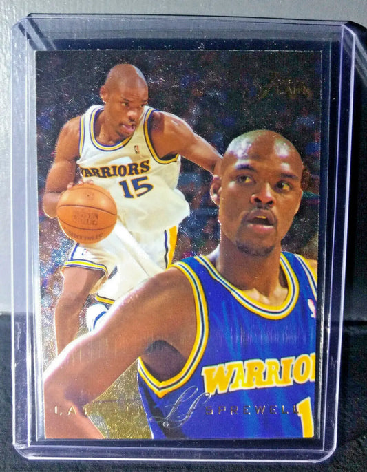 1995-96 Latrell Sprewell Flair #47 Basketball Card - Basketball Card Single