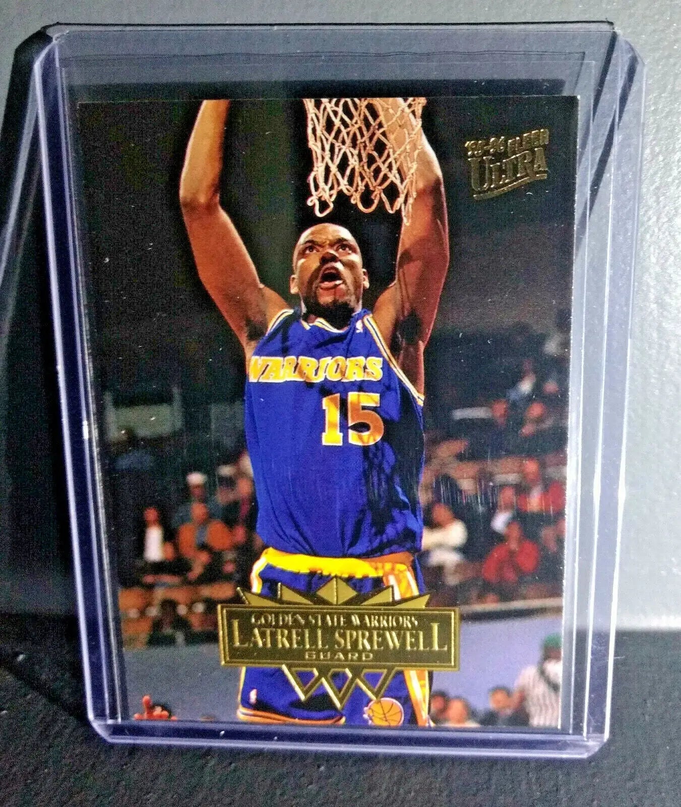 1995-96 Latrell Sprewell Fleer Ultra #64 Basketball Card - Basketball Card Single