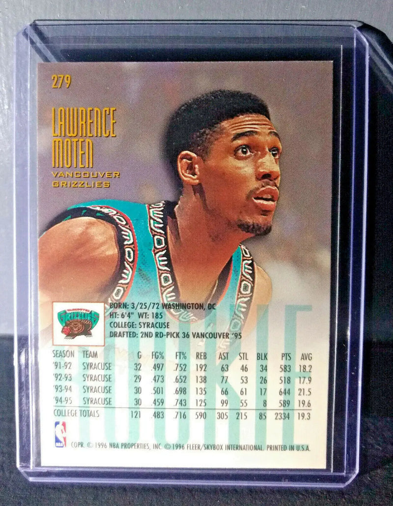 1995-96 Lawrence Moten Fleer Ultra #279 Rookie Basketball Card - Basketball Card Single