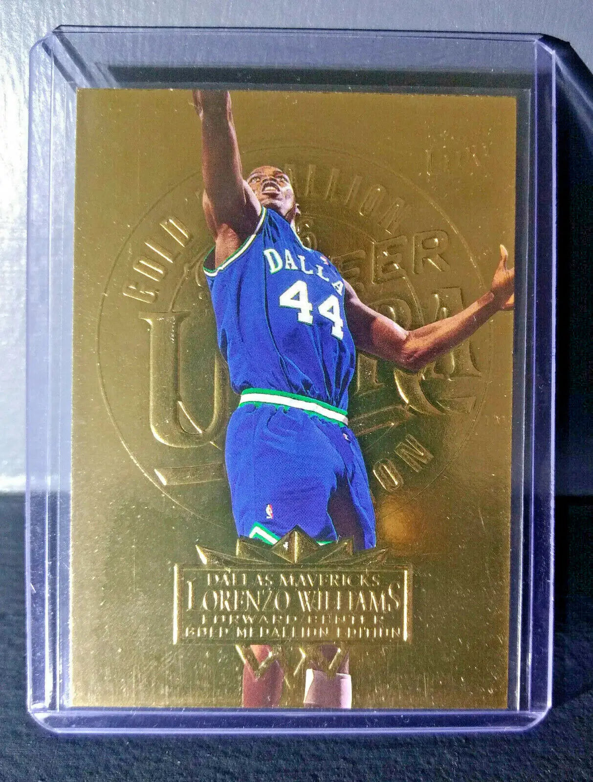 1995-96 Lorenzo Williams Fleer Ultra Gold Medallion #43 Basketball Card - Basketball Card Single