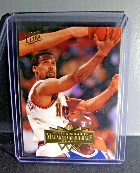 1995-96 Mahmoud Abdul-Rauf Fleer Ultra #44 Basketball Card - Basketball Card Single