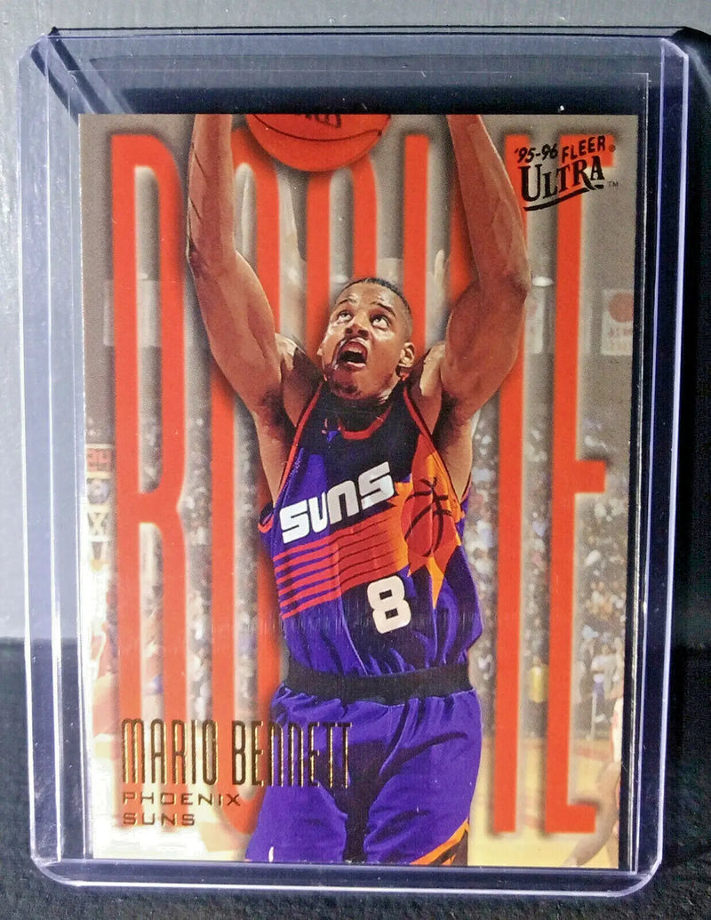 1995-96 Mario Bennett Fleer Ultra #265 Rookie Basketball Card