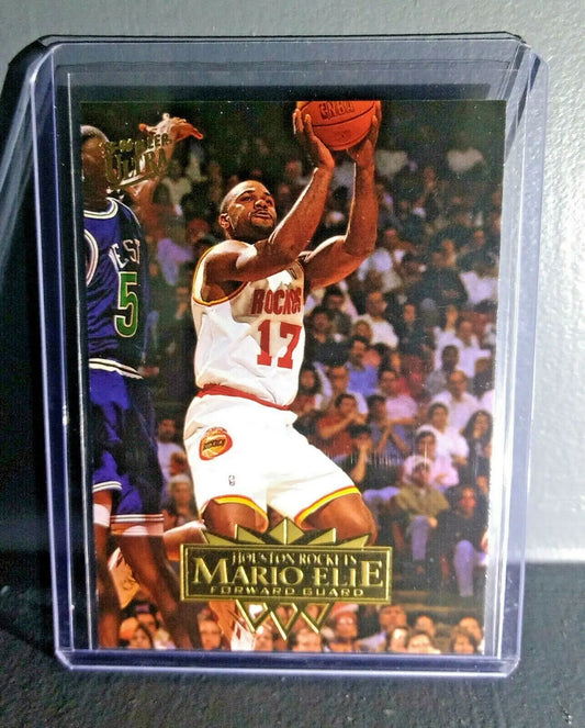 1995-96 Mario Elie Fleer Ultra #67 Basketball Card - Basketball Card Single
