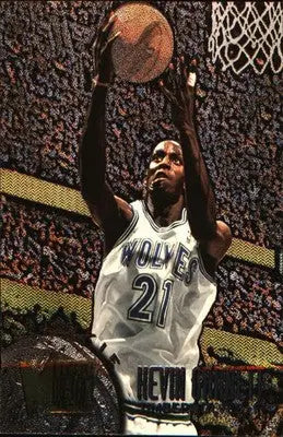 1995-96 Metal #167 Kevin Garnett Rookie RC - Basketball Card Single