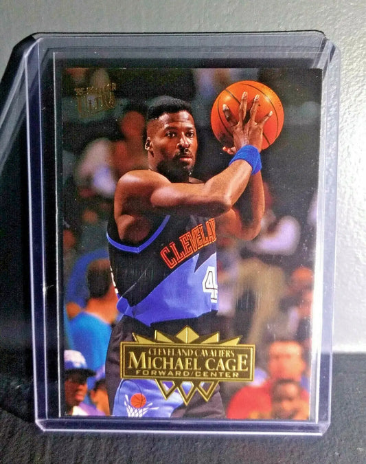 1995-96 Michael Cage Fleer Ultra #30 Basketball Card - Basketball Card Single