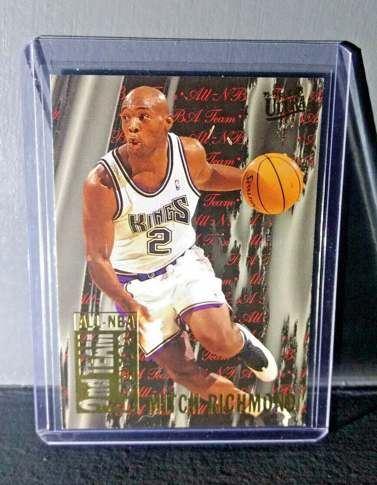 1995-96 Mitch Richmond Fleer Ultra All-NBA Team #10 Basketball Card - Basketball Card Single