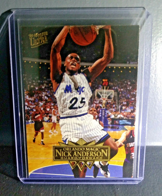 1995-96 Nick Anderson Fleer Ultra #123 Basketball Card - Basketball Card Single