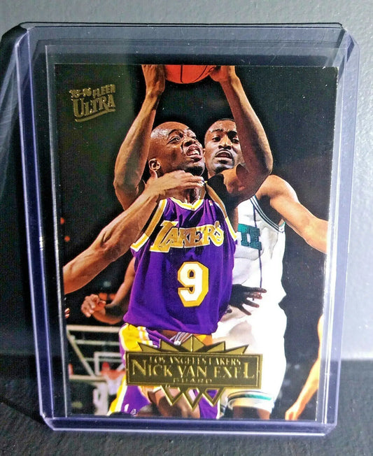 1995-96 Nick Van Exel Fleer Ultra #92 Basketball Card - Basketball Card Single