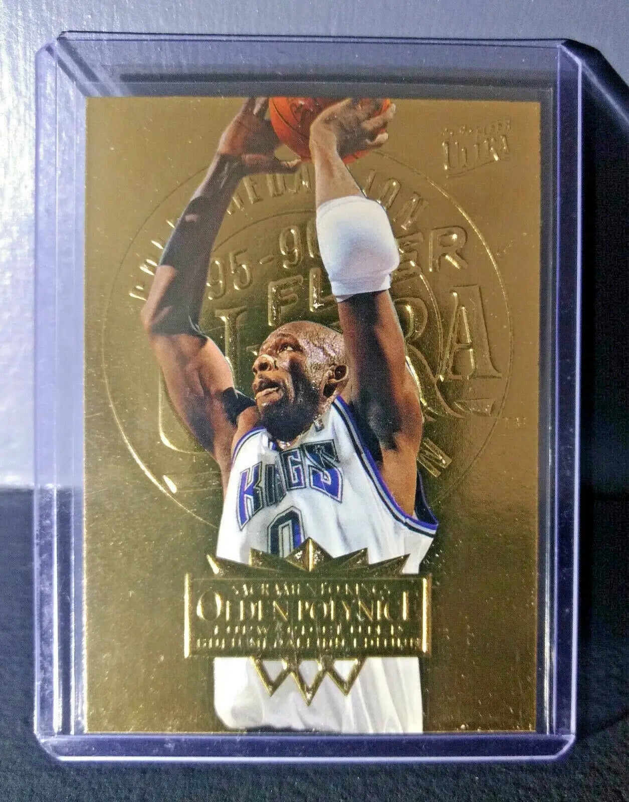 1995-96 Olden Polynice Fleer Ultra Gold Medallion #157 Basketball Card - Basketball Card Single