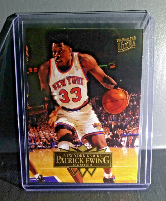 1995-96 Patrick Ewing Fleer Ultra #117 Basketball Card - Basketball Card Single