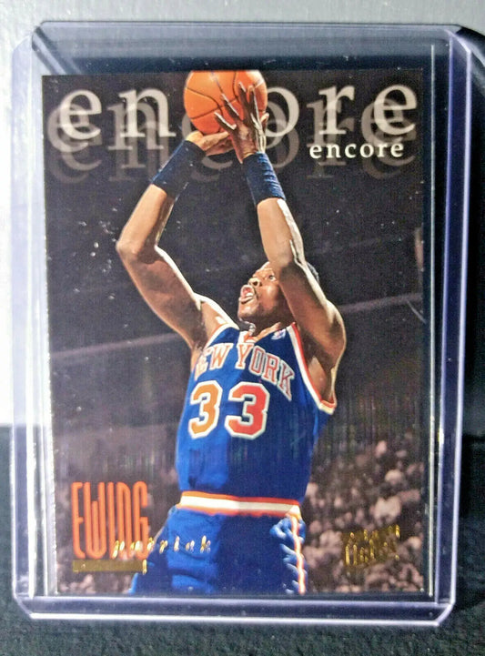 1995-96 Patrick Ewing Fleer Ultra #309 Encore Basketball Card