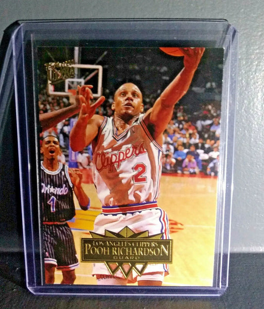 1995-96 Pooh Richardson Fleer Ultra #81 Basketball Card - Basketball Card Single