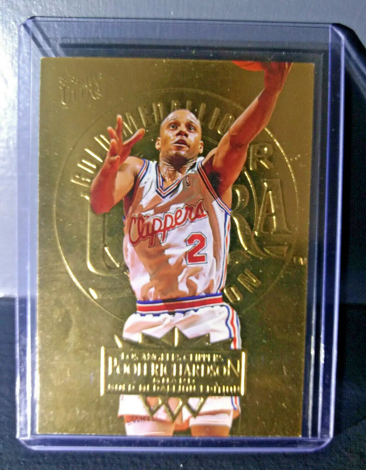 1995-96 Pooh Richardson Fleer Ultra Gold Medallion #81 Basketball Card - Basketball Card Single