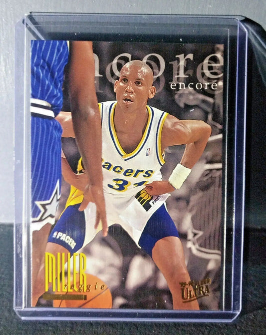 1995-96 Reggie Miller #325 Ultra Encore Basketball Card