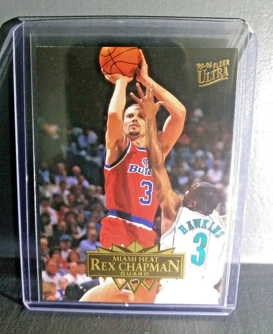 1995-96 Rex Chapman Fleer Ultra #93 Basketball Card - Basketball Card Single