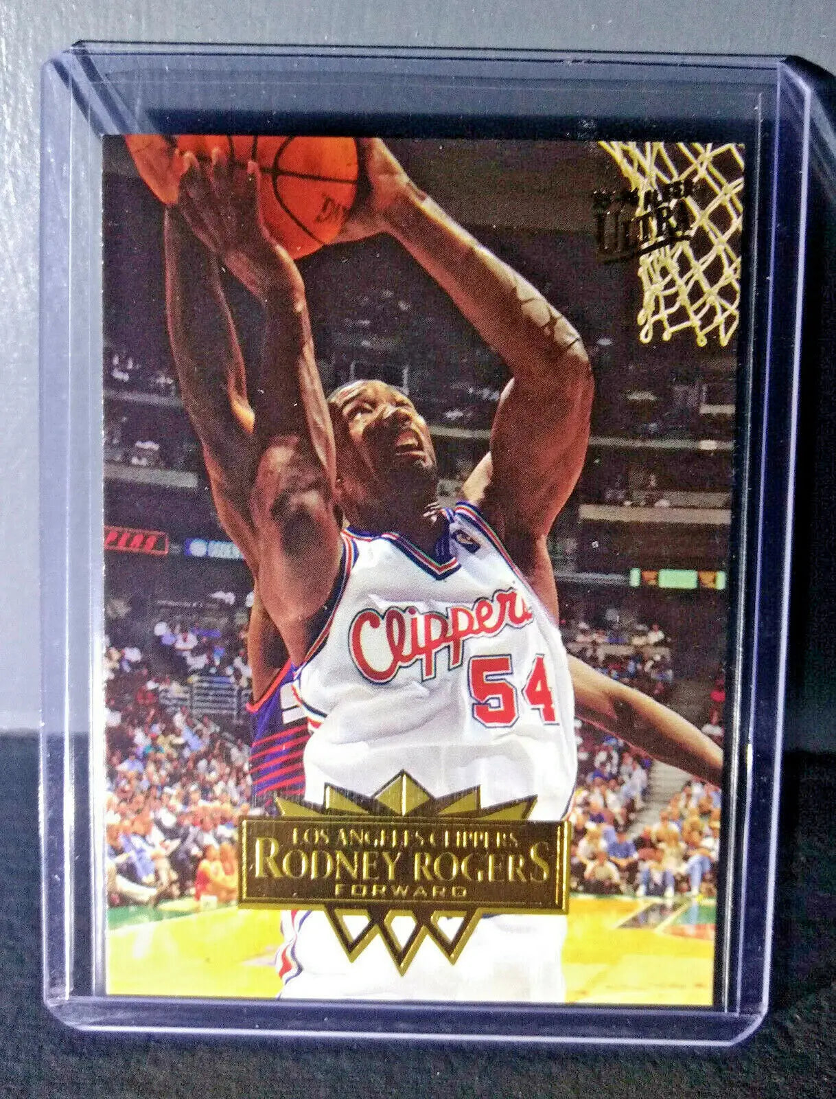 1995-96 Rodney Rogers Fleer Ultra #223 Basketball Card - Basketball Card Single