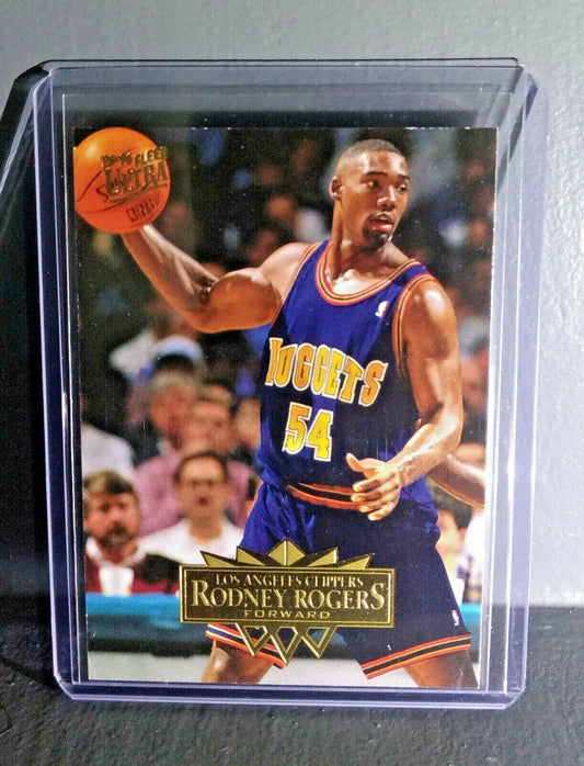 1995-96 Rodney Rogers Fleer Ultra #82 Basketball Card - Basketball Card Single