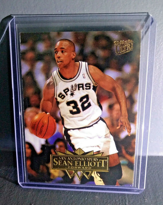 1995-96 Sean Elliott Fleer Ultra #162 Basketball Card - Basketball Card Single