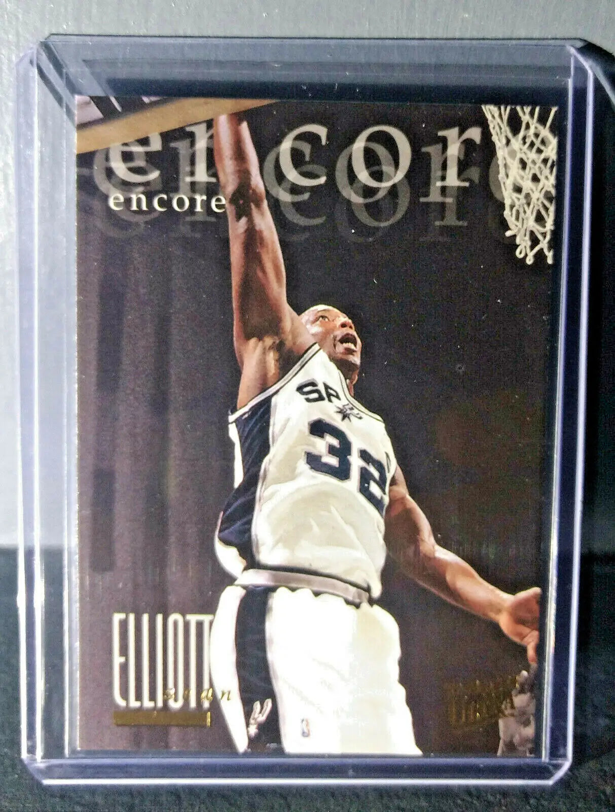 1995-96 Sean Elliott Fleer Ultra #308 Encore Basketball Card - Basketball Card Single