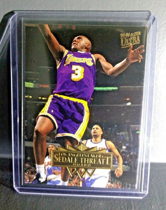 1995-96 Sedale Threatt Fleer Ultra #91 Basketball Card - Basketball Card Single