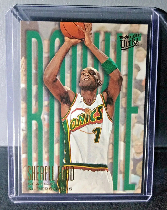 1995-96 Sherrell Ford #273 Fleer Ultra Rookie Basketball Card - Basketball Card Single