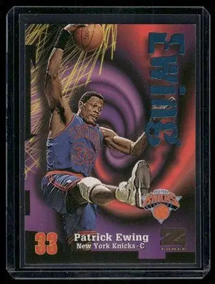 1995-96 SkyBox Z-Force Patrick Ewing #28 Basketball - Basketball Card Single