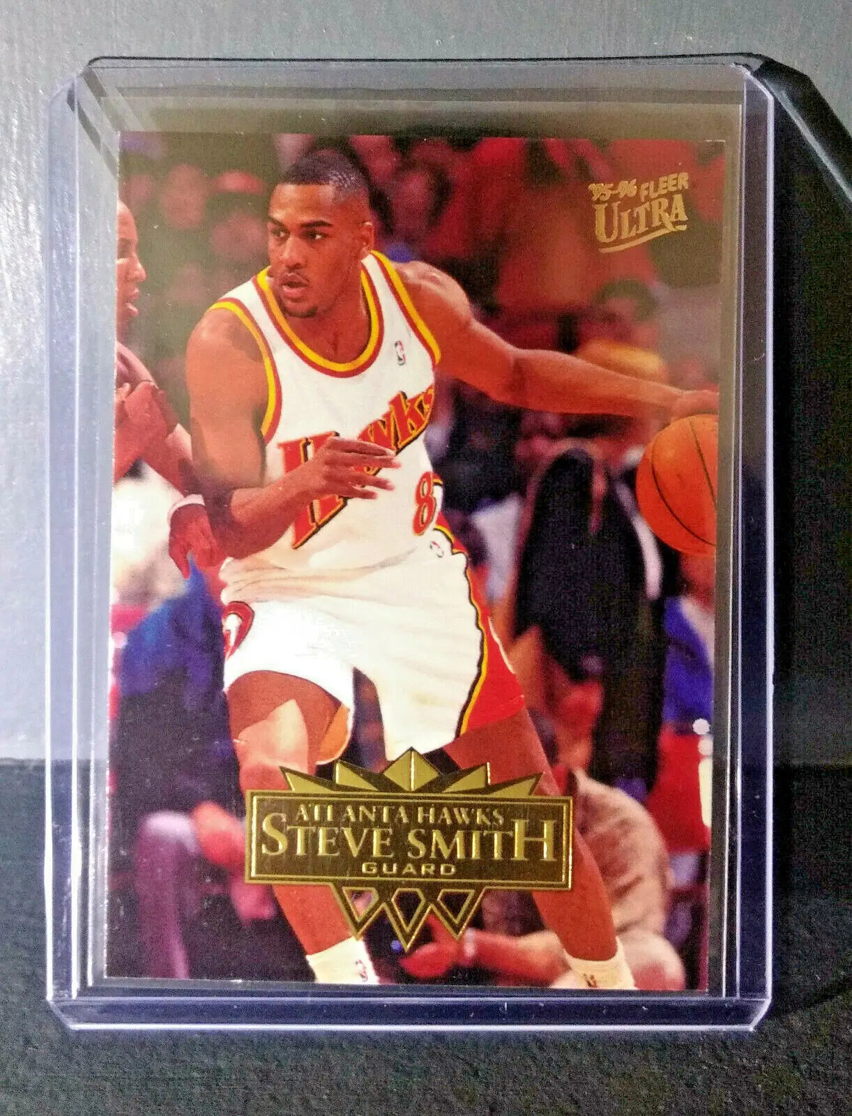 1995-96 Steve Smith Fleer Ultra #7 Basketball Card - Basketball Card Single