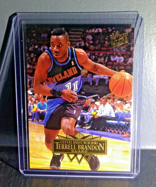 1995-96 Terrell Brandon Fleer Ultra #29 Basketball Card - Basketball Card Single