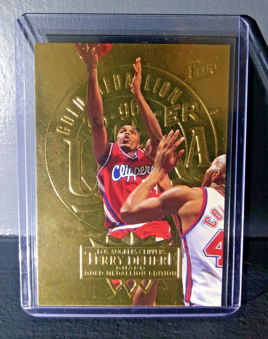 1995-96 Terry Dehere Fleer Ultra Gold Medallion #78 Basketball Card - Basketball Card Single