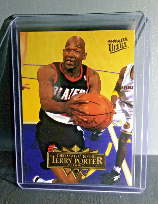 1995-96 Terry Porter Fleer Ultra #150 Basketball Card - Basketball Card Single