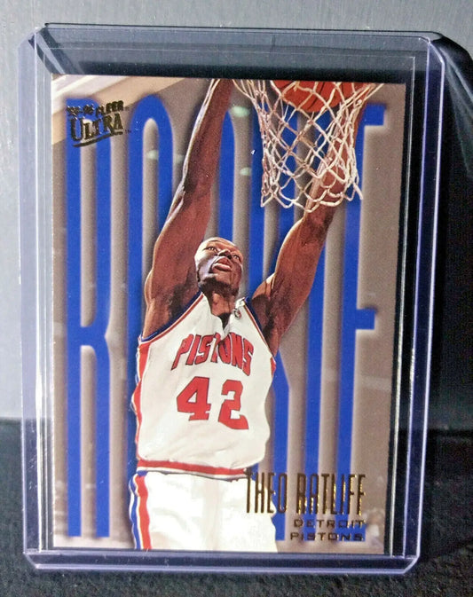 1995-96 Theo Ratliff #283 Fleer Ultra Rookie Basketball Card - Basketball Card Single