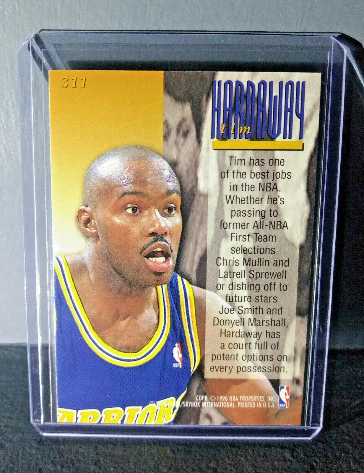 1995-96 Tim Hardaway #311 Ultra Encore Basketball Card - Basketball Card Single