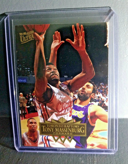 1995-96 Tony Massenburg Fleer Ultra #179 Basketball Card - Basketball Card Single