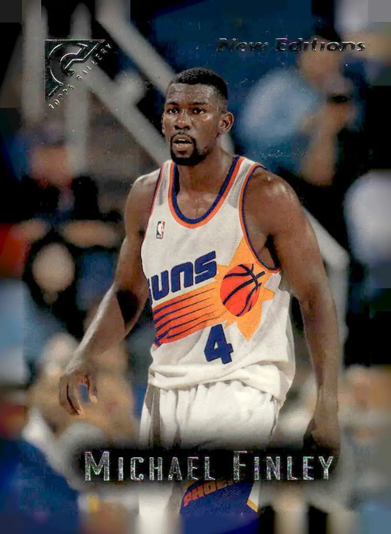 1995-96 Topps Gallery #46 Michael Finley Player’s Private Issue