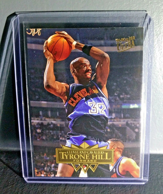1995-96 Tyrone Hill Fleer Ultra #31 Basketball Card - Basketball Card Single