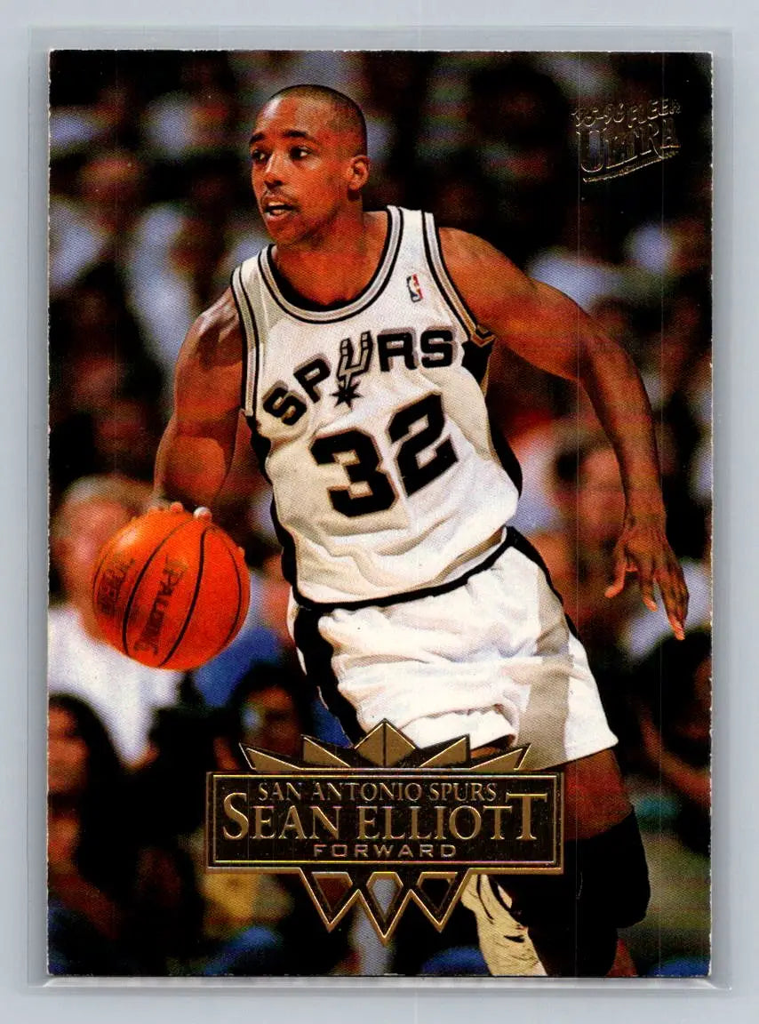 1995-96 Ultra #162 Sean Elliott San Antonio Spurs - Basketball Card Single
