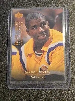 1995-96 Upper Deck #237 Magic Johnson - Basketball Card Single
