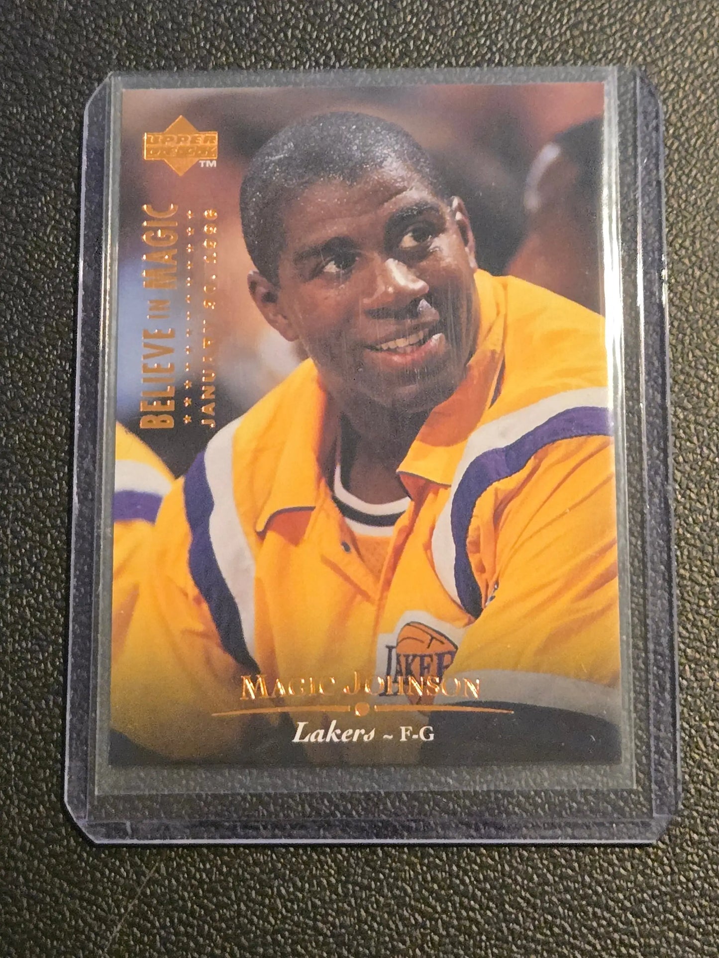 1995-96 Upper Deck #237 Magic Johnson - Basketball Card Single