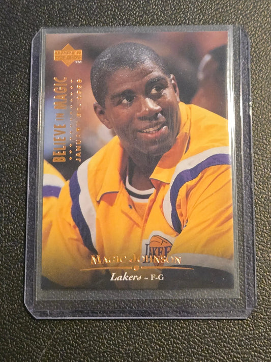 1995-96 Upper Deck #237 Magic Johnson - Basketball Card Single