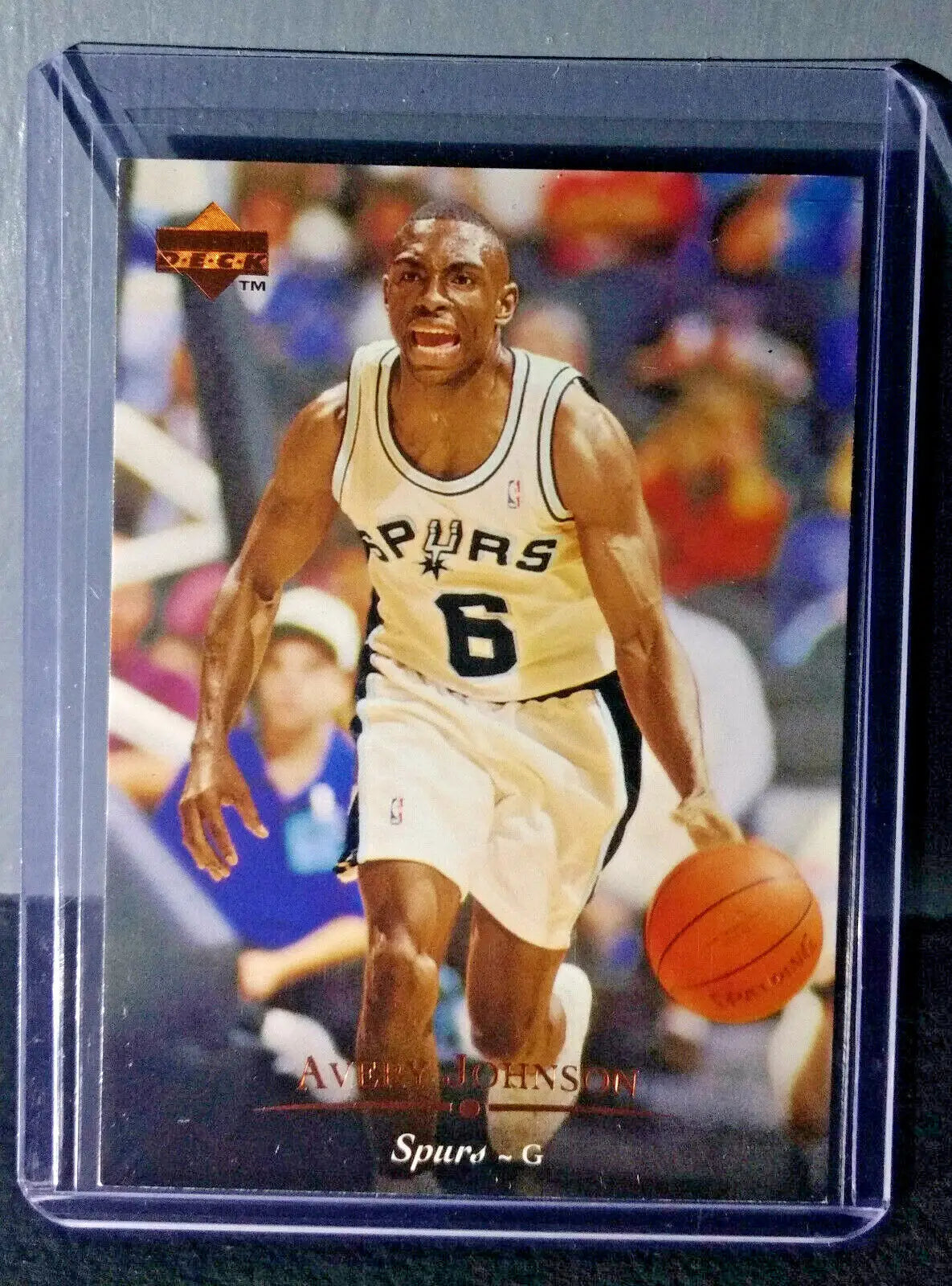 1995-96 Upper Deck Avery Johnson #82 Basketball Card - Basketball Card Single