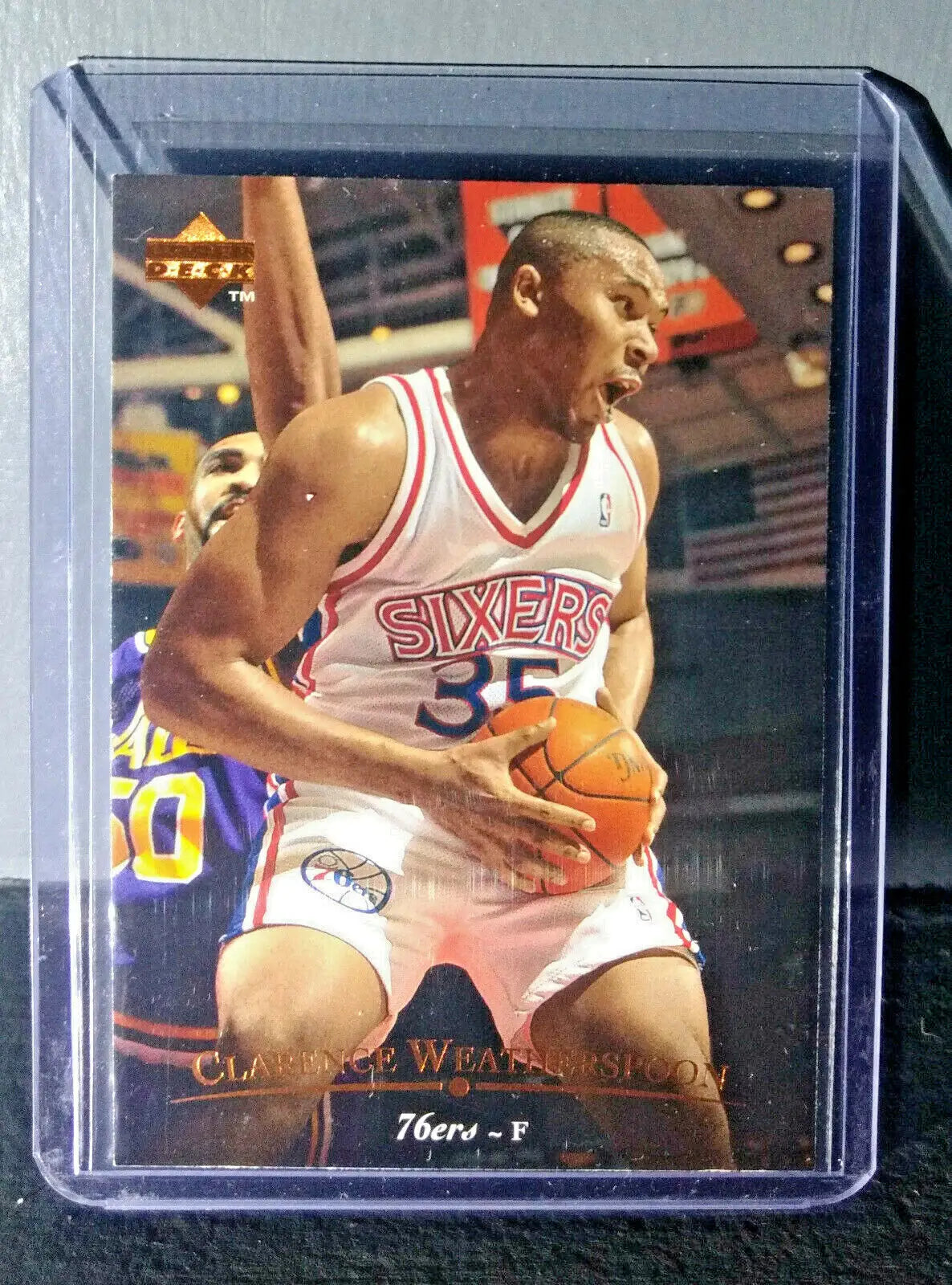 1995-96 Upper Deck Clarence Weatherspoon #22 Basketball Card - Basketball Card Single