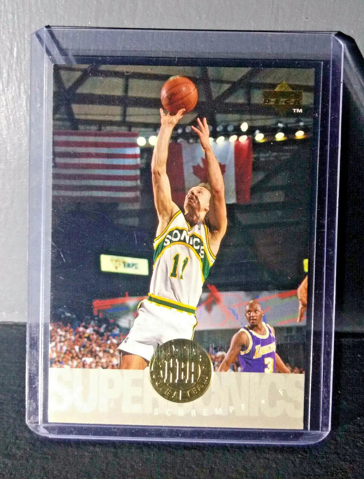 1995-96 Upper Deck Detlef Schrempf #177 Basketball Card - Basketball Card Single