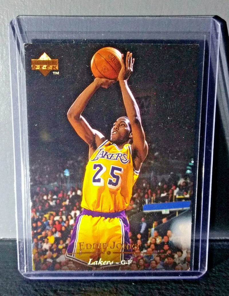 1995-96 Upper Deck Eddie Jones #1 Basketball Card