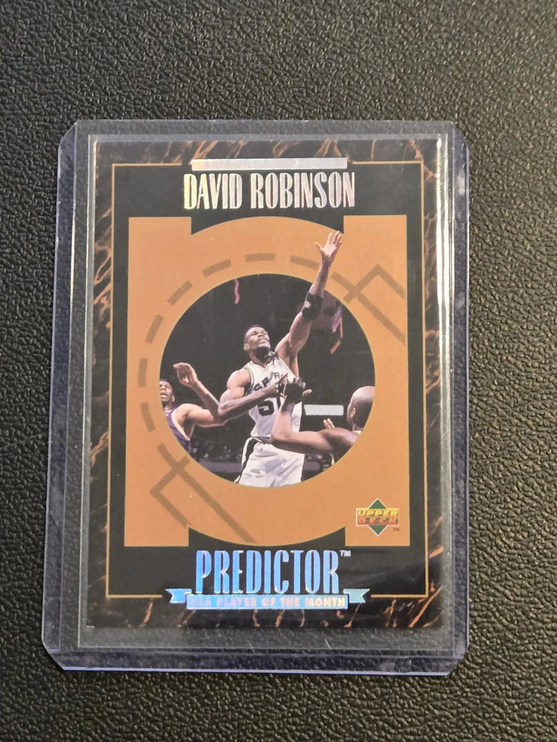1995-96 Upper Deck #R7 David Robinson Predictors Exchange: Player of the Month - Basketball Card Single