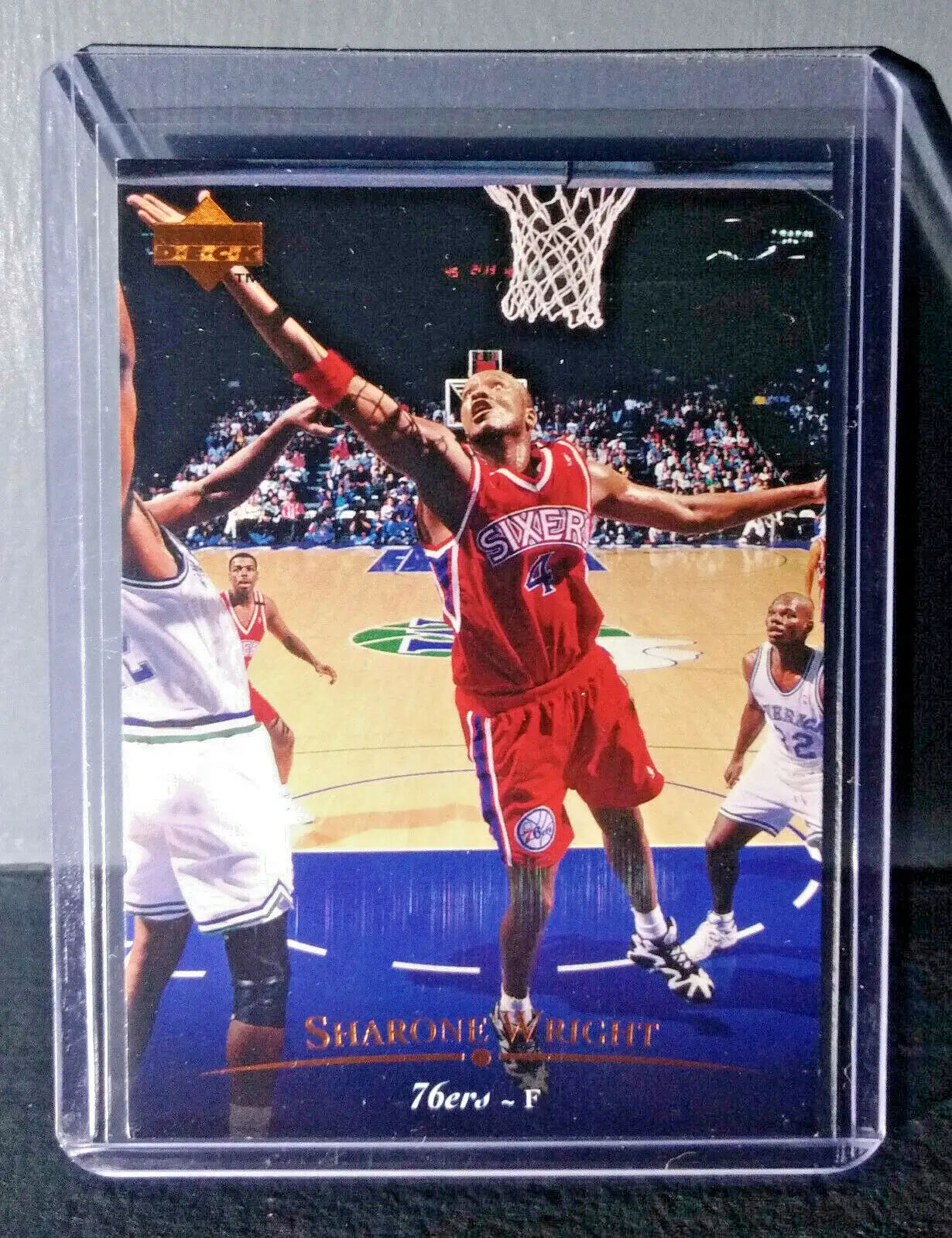1995-96 Upper Deck Sharone Wright #90 Basketball Card - Basketball Card Single