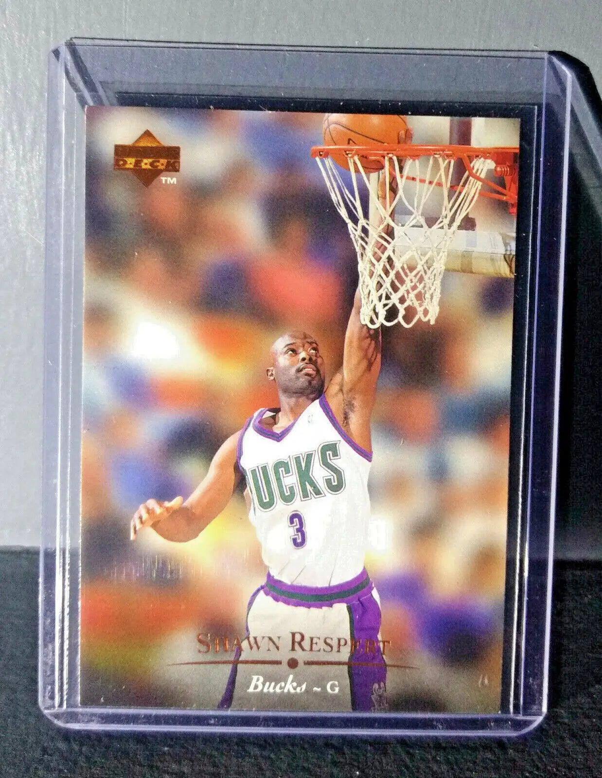 1995-96 Upper Deck Shawn Respert #131 Basketball Card - Basketball Card Single