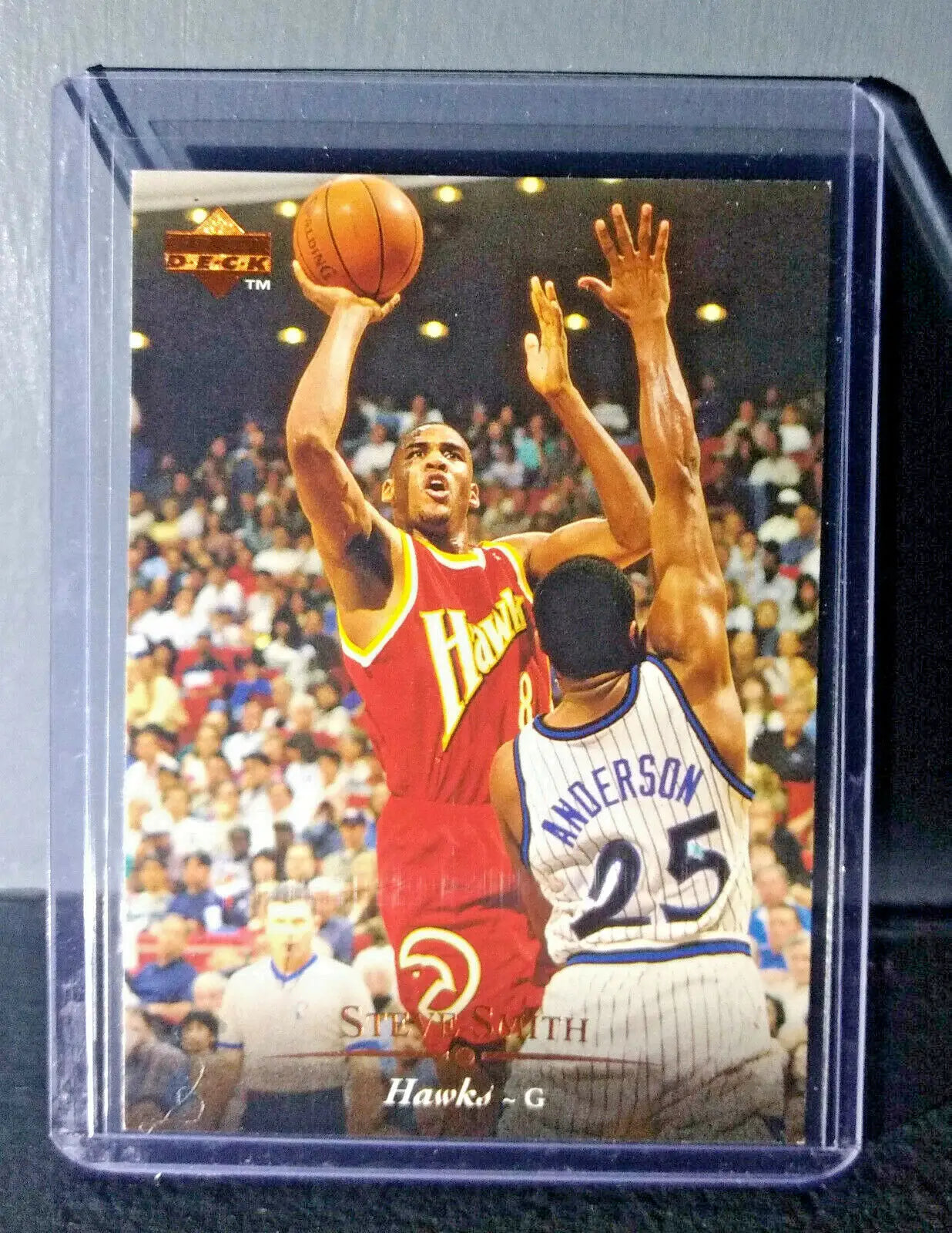 1995-96 Upper Deck Steve Smith #49 Basketball Card - Basketball Card Single